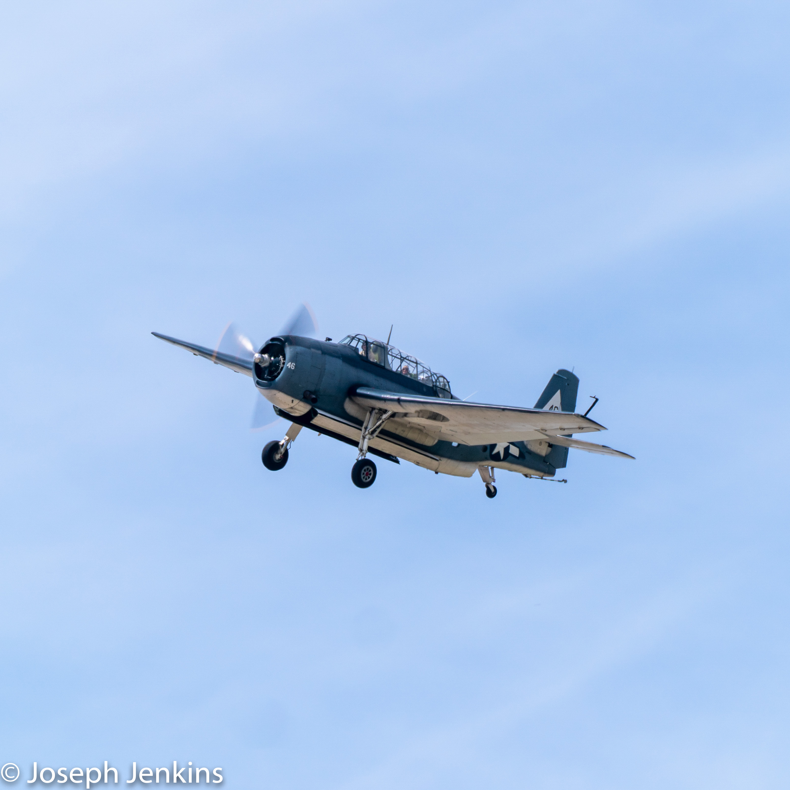 TBM Avenger in Flight – Joseph Jenkins